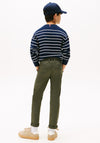 Tommy Hilfiger Boys Slim Fit Chino, Green