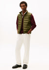 Tommy Hilfiger Packable Padded Gilet, Khaki Green
