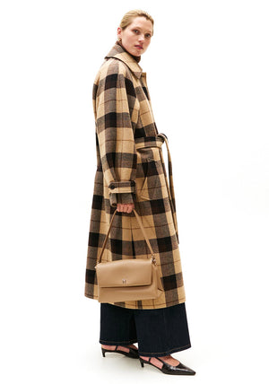 Tommy Hilfiger Distinct Camera Crossbody Bag, Light Tan