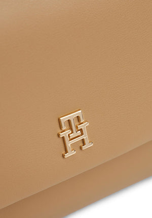 Tommy Hilfiger Distinct Camera Crossbody Bag, Light Tan