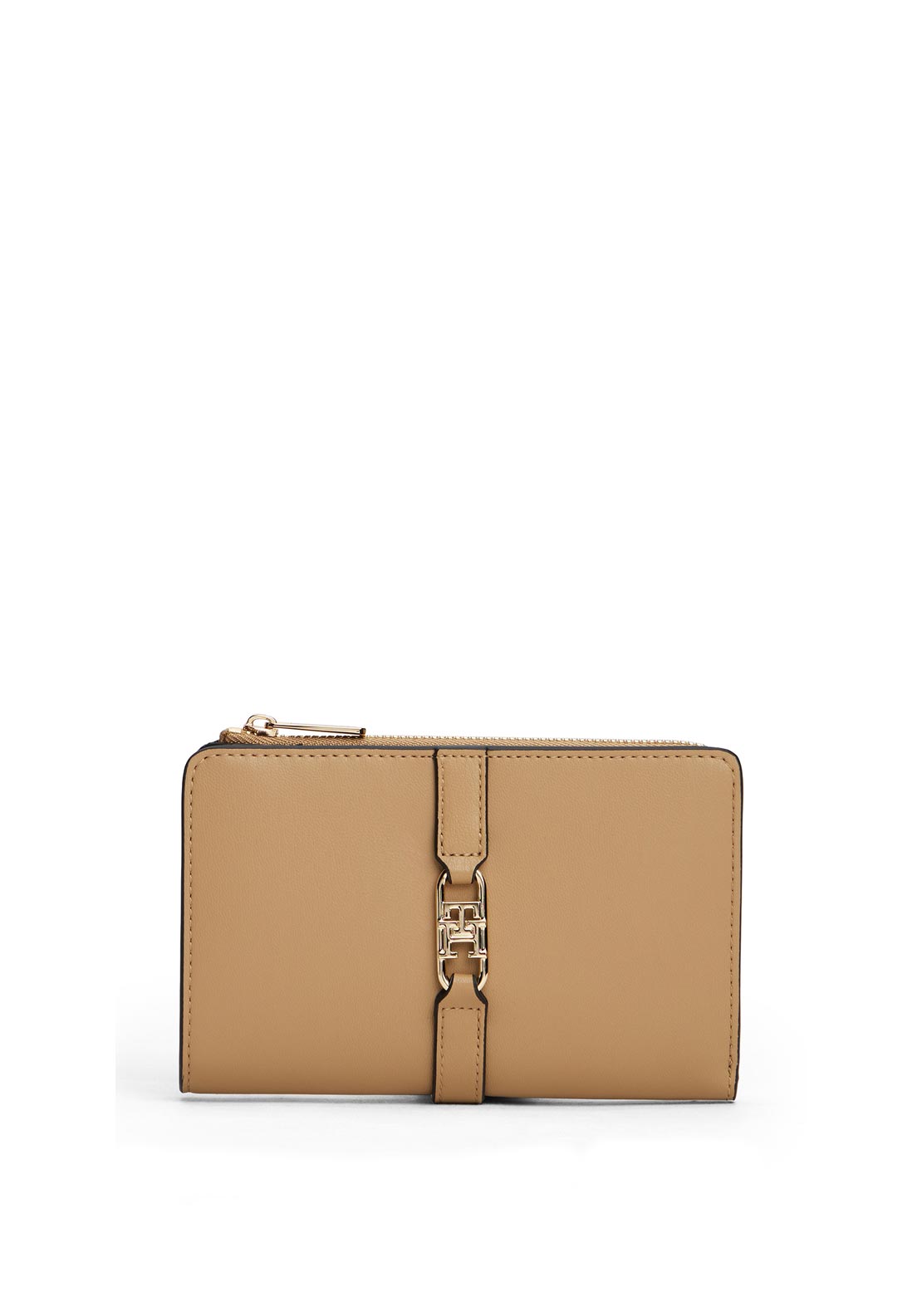 Tommy Hilfiger Medium Libre Bifold Wallet, Light Tan