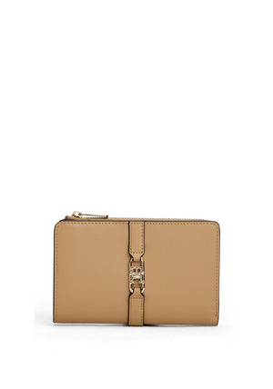 Tommy Hilfiger Medium Libre Bifold Wallet, Light Tan