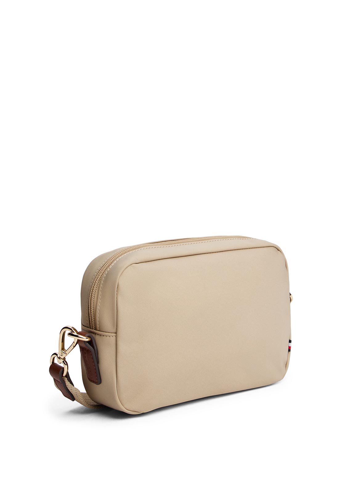 Tommy Hilfiger Webbing Camera Crossbody Bag, Warm Beige