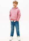 Tommy Hilfiger Boy Long Sleeve Hoodie, Pink