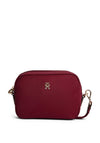 Tommy Hilfiger Webbing Camera Crossbody Bag, Wine