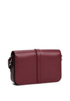 Tommy Hilfiger TH Libre Flap Over Crossbody Bag, Wine