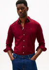 Tommy Hilfiger Flex Flannel Shirt, Deep Wine