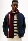 Tommy Hilfiger Modern Heritage Signature Wool Blend Scarf, Wine