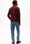 Tommy Hilfiger 1985 Long Sleeve Polo Shirt, Wine