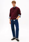 Tommy Hilfiger Essential Logo Pullover Sweatshirt, Deep Burgundy