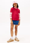 Tommy Hilfiger Girl Short Sleeve Tee, Red