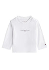 Tommy Hilfiger Baby Boy Long Sleeve Top, White