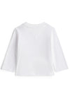 Tommy Hilfiger Baby Girl Long Sleeve Top, White