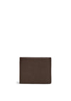 Tommy Hilfiger Corporate Leather Bifold Card & Coin Wallet, Dark Brown