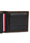 Tommy Hilfiger Bifold Wallet, Brown & Black