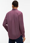 Tommy Hilfiger Flex Poplin Geo Print Shirt, Burgundy