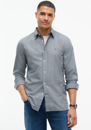 Tommy Hilfiger Heritage Oxford Tartan Shirt, Ornamental Green Multi