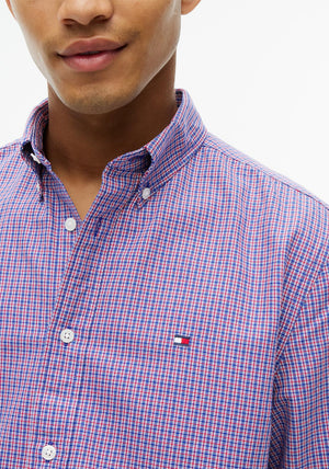 Tommy Hilfiger Heritage Oxford Tartan Shirt, Medium Red Multi
