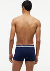 Tommy Hilfiger 3 Pack Signature Logo Waistband Trunks, Red Multi
