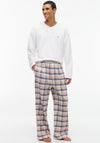 Tommy Hifliger Long Sleeve Terry Pyjama Set, White Multi