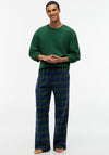 Tommy Hifliger Flannel Check Pyjama Set, Deep Green