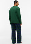 Tommy Hifliger Flannel Check Pyjama Set, Deep Green