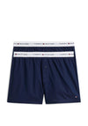 Tommy Hilfiger 2 Pack Signature Logo Woven Boxer Shorts, Navy