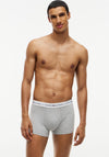 Tommy Hilfiger 3 Pack Signature Logo Cotton Stretch Trunks, Noble Blue Multi