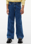 Tommy Hilfiger Girl Wide Leg Jean, Blue