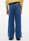 Tommy Hilfiger Girl Wide Leg Jean, Blue