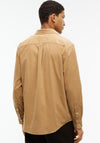 Tommy Hilfiger Flag Embroidered Corduroy Shirt, Beige