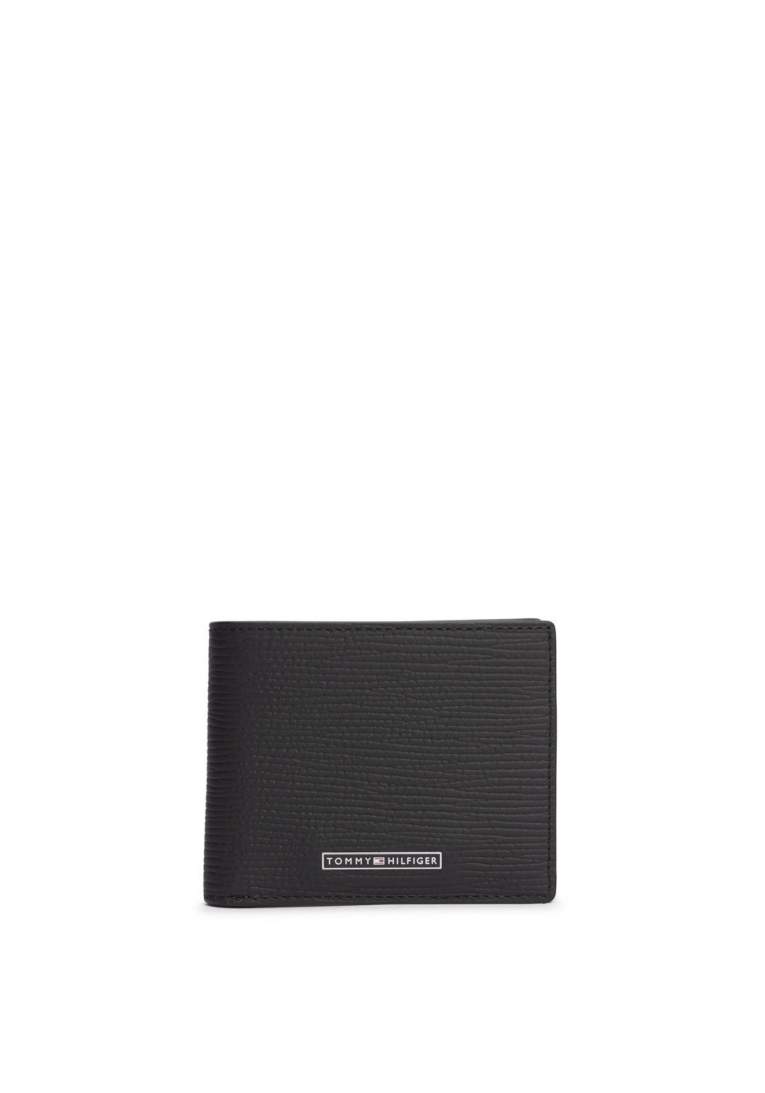 Tommy Hilfiger Business Leather Bifold Wallet, Black