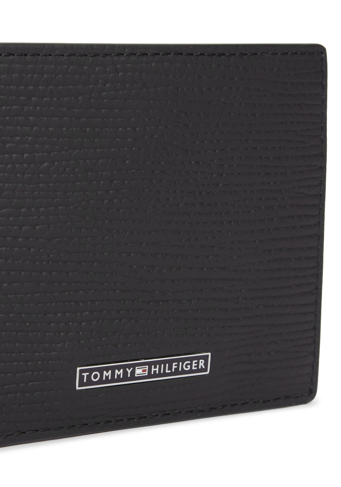 Tommy Hilfiger Business Leather Bifold Wallet, Black