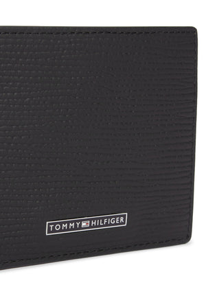 Tommy Hilfiger Business Leather Bifold Wallet, Black