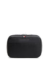 Tommy Hilfiger Pebble Grain Wash Bag, Black