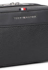 Tommy Hilfiger Pebble Grain Wash Bag, Black