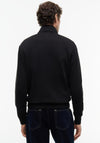Tommy Hilfiger Flex Logo Half Zip Sweatshirt, Black
