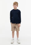 Tommy Hilfiger Boy Essential Long Sleeve Top, Navy