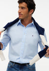 Tommy Hilfiger Flex Poplin Slim Shirt, Sweet Blue
