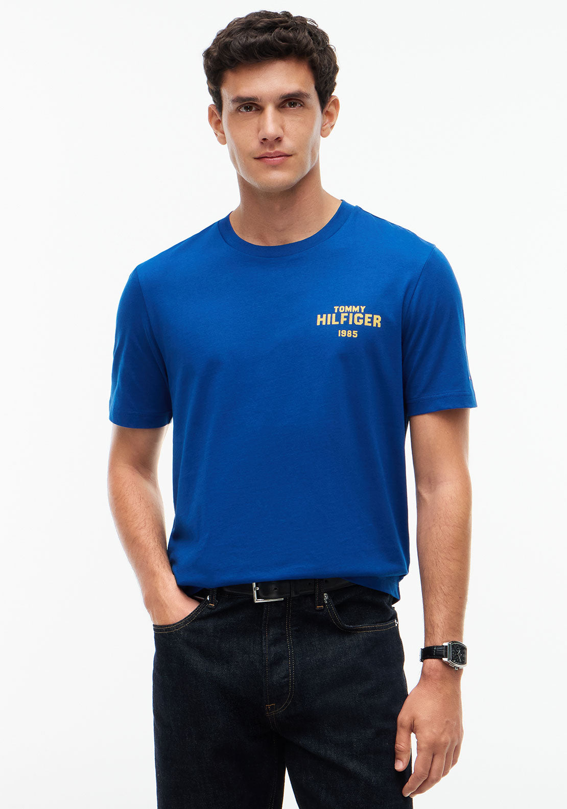 Tommy Hilfiger 1985 Graphic T-Shirt, Opulent Blue