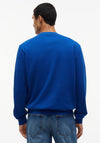 Tommy Hilfiger 1995 Logo Terry Crew Neck Sweatshirt, Opulent Blue