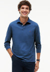 Tommy Hilfiger 1985 Long Sleeve Polo Shirt, Aegean Sea Blue