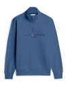Tommy Hilfiger Flex Logo Half Zip Sweatshirt, Aegean Sea Blue