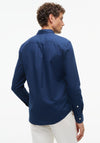 Tommy Hilfiger Dobby Structure Print Shirt, Carbon Navy