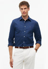 Tommy Hilfiger Dobby Structure Print Shirt, Carbon Navy