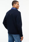 Tommy Hilfiger Mixed Media Colour Block Jacket, Carbon Navy