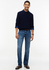 Tommy Hilfiger Pima Cotton Cashmere Blend Sweater, Navy Blue
