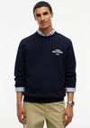 Tommy Hilfiger 1995 Logo Terry Crew Neck Sweatshirt, Navy