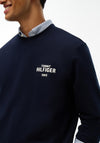 Tommy Hilfiger 1995 Logo Terry Crew Neck Sweatshirt, Navy