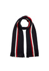 Tommy Hilfiger Global Stripe Wool Blend Scarf, Navy